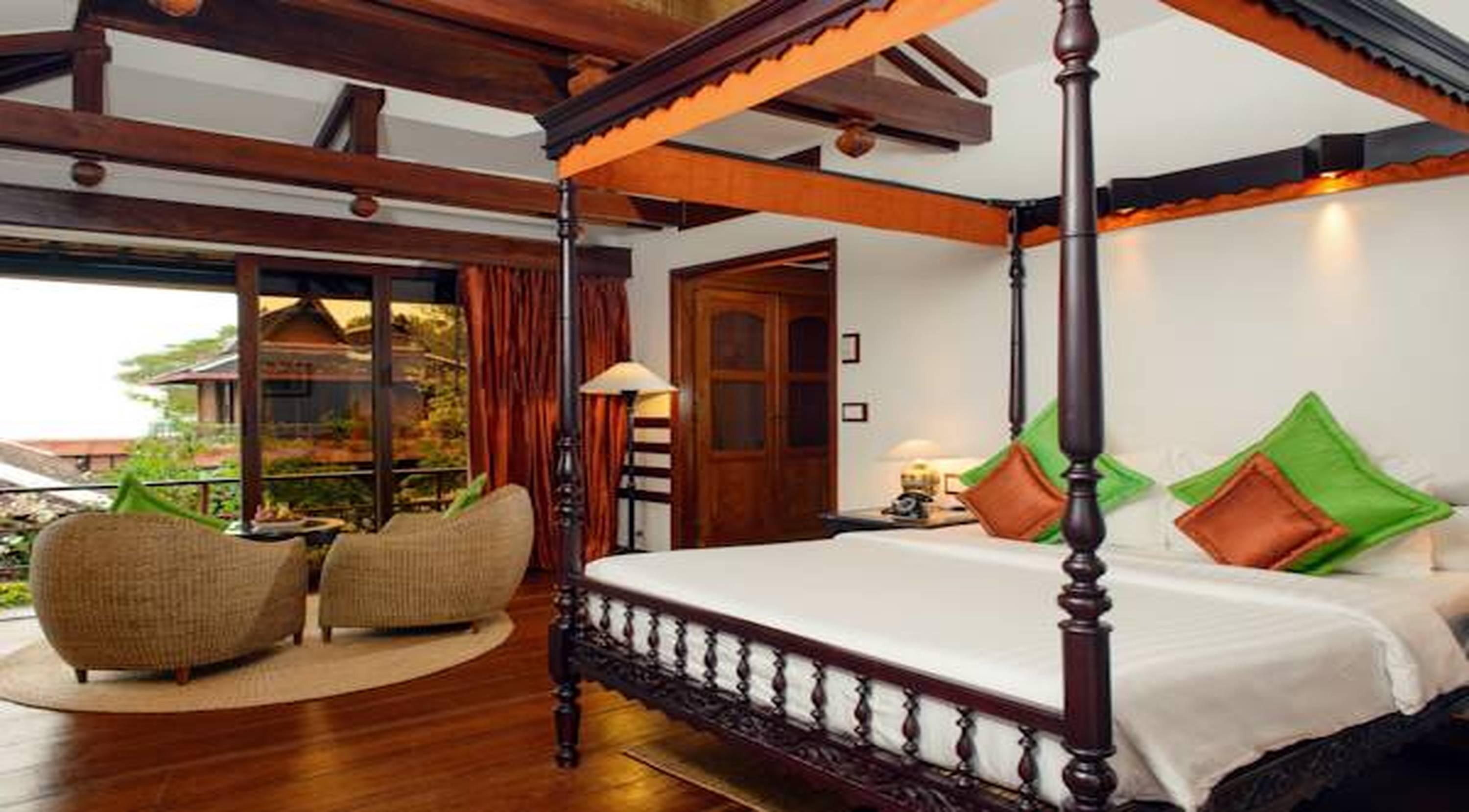 Angkor Village Hotel - Small Luxury Hotels Of The World Siem Reap Luaran gambar A bedroom at the resort